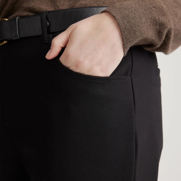 Quince NWT Ultra-Stretch Ponte Straight Leg 4-Pocket Pant Several Sizes - Picture 3 of 8